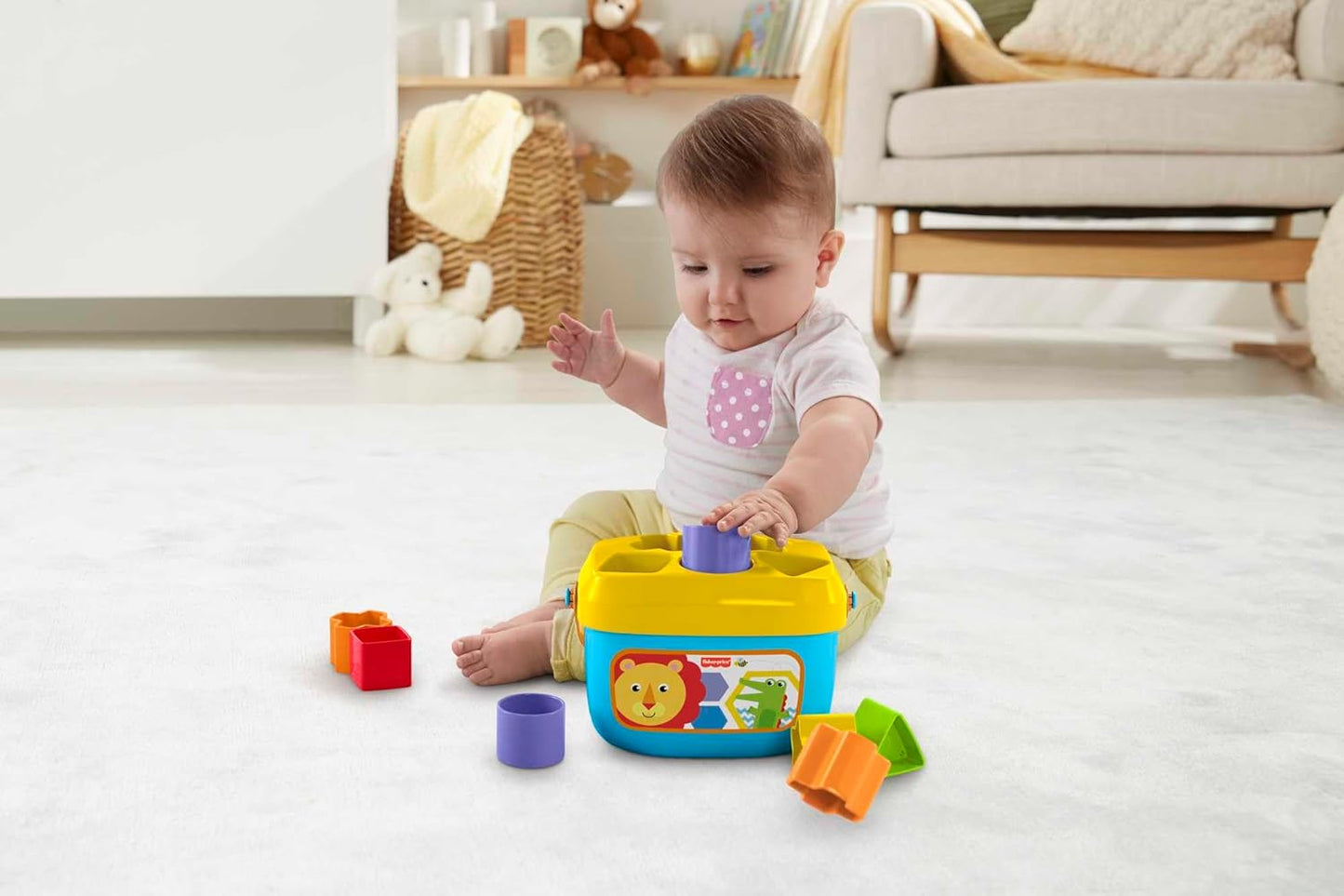 Fisher-Price Baby’s First Blocks & Stacking Toy Set
